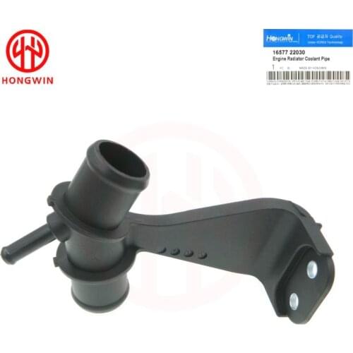 1657722030 Car Engine Radiator Water Outlet Coolant Pipe for TToyota Corolla 1.8L L4 2009-2013 165770D030 1657722H02 1657722040
