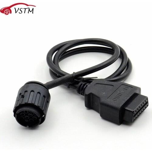 2018 Newst For BMW ICOM D Cable Motorcycles Cable Diagnostic Cable for bmw 10 Pin Adaptor car diagostic obd 16pin cable