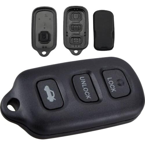 4Buttons Car Remote Keyless Car Key Shell Fob For Toyota Avalon Lexus LS400 ES300 SC300 SC400 Replacement Key Case