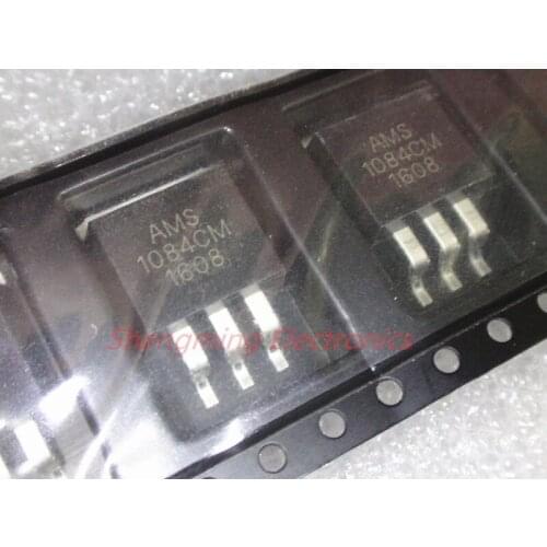 50PCS AMS1084CM-ADJ TO-263