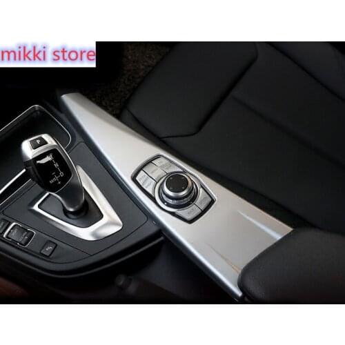 Car-styling i-drive Control Panel Stickers Trim for BMW 3 4 Series 3GT F30/F31/F34/F32/F33/F36 320li 318 Colorful Accessories