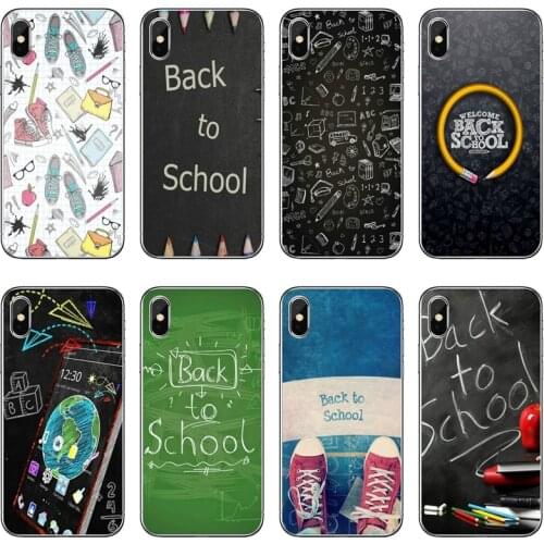 Back to school Quotes Soft Phone Case For Samsung Galaxy M30 A70 A60 A50 A40 A30 A10 A9 A8 A6 J8 J4 J6 Prime Plus 2018