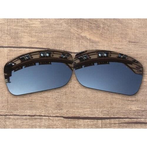 Vonxyz Black Mirror Polarized Replacement Lenses for-Oakley Turbine Frame