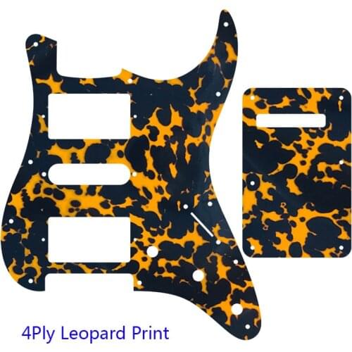 Guitar Parts - For USA/Mexico Fd Strat 72' 11 Screw Hole Standard PAF Humbcker HSH Guitar Pickguard & Back Plate Scratch Plate