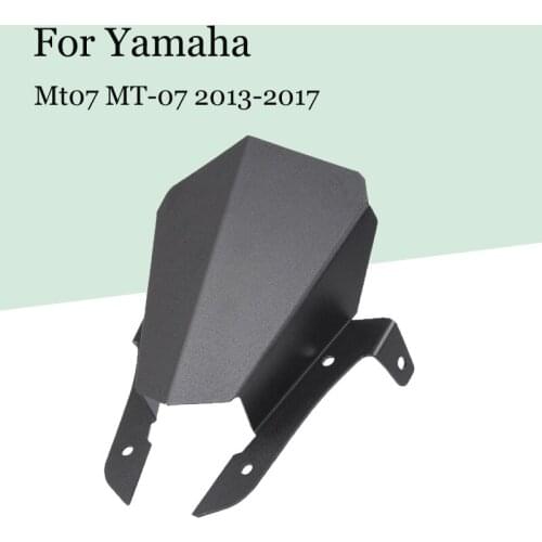 For Yamaha Mt07 MT-07 2013-2017 Motorcycle Modified Windshield Small Fan Housing Windscreen Motorcycle Fairing Accessories