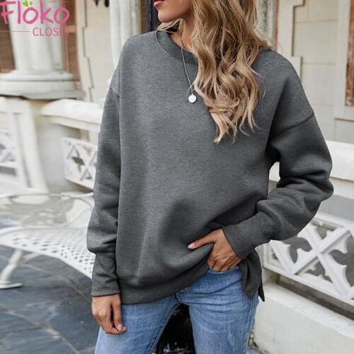 Женские толстовки утепленные FlokoCloset China At AliExpress