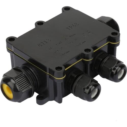 IP68 Waterproof Junction Box Electrical Enclosure Cable Connecting Terminal Block (Four-way)