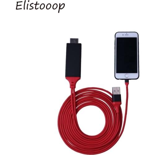 HDMI-compatible Cable lighting to AV/HDTV TV 8 Pin Adapter For iPhone 11 XR 8 8 plus 7 7 Plus 6 6s For Lighting Cable