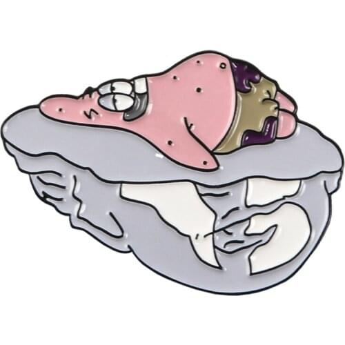 China factory custom die cut cute custom metal badge lapel pin brooch safty pin decor can be customized with your logo design