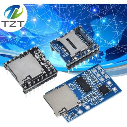 WTV020 GPD2846A Mini MP3 Player Module TF Card MP3 Sound Module Voice Module For Arduino GM Power Supply Module