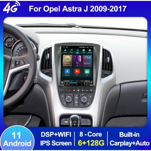 9.7" Tesla Style IPS Screen Android 11 Car Radio Multimedia Player For Opel ASTRA J 2009-2017 GPS Navigation Video 4G Lte Stereo