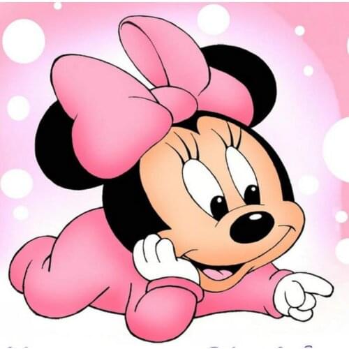 Crafts Square Diy Cartoon Diamond Embroidery 5D Diamond Stitch Crystal Decorative Diy Round Diamond Painting Stitch Mickey Kit