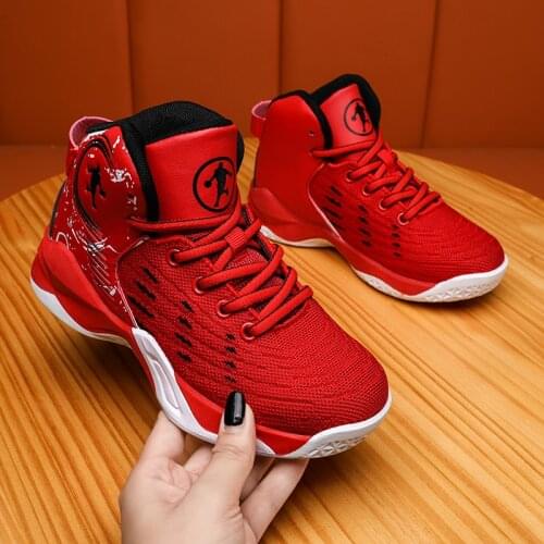New Superstar Boys Basketball Shoes Air Basketball Sneakers Student Couple Mixed Color Breathable Sports Shoes Fitness Trainers