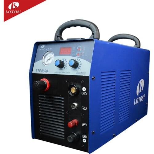 Lotos ltp8000 80a portable plasma cutter cut60/80 220v 25-30mm aluminum cutting machine importer factory price for black friday