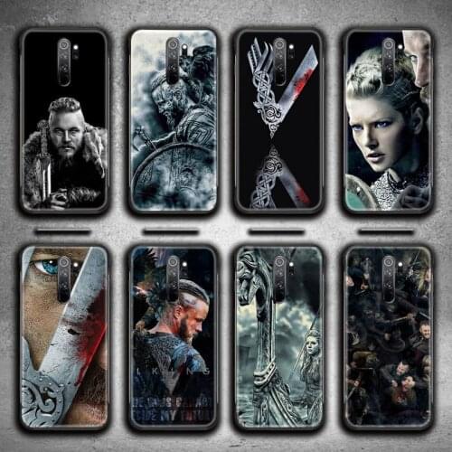 Vikings Ragnar Lothbrok Phone Case for Redmi 9A 9 8A 7 6 6A Note 9 8 8T Pro Max K20 K30 Pro