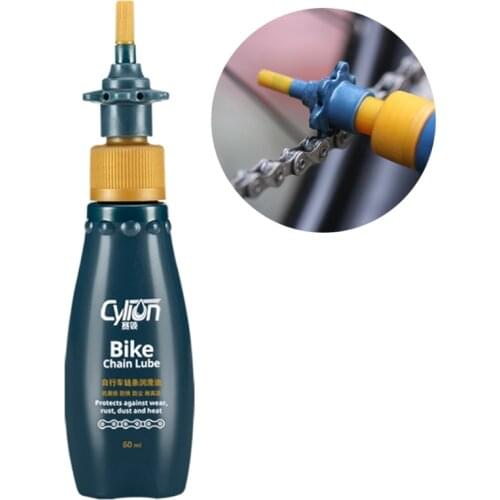 60ml Bicycle Chain Lubricant Degreaser Cycling Chain Oil Cleaner Mountain Bike Chain Maintenance Grease MTB Accessories