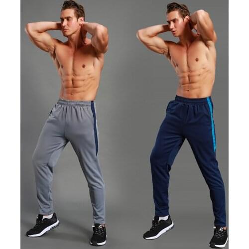 Jogging Sports Pants Summer Men Trousers Breathable Cycling Running Basketball Sweatpants male Soccer Training pant Football