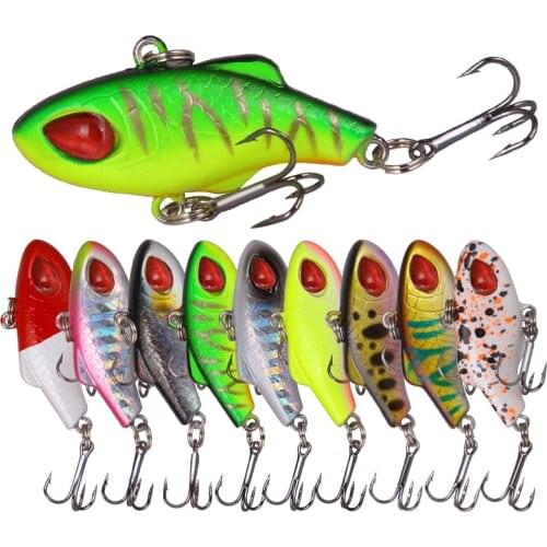 3.5cm 5g Sink VIB Lure Hard Artificial Fishing Vibe Lipless New Long Shot Vibration Hard Noisy Rattle Sinking Vibrator Bait