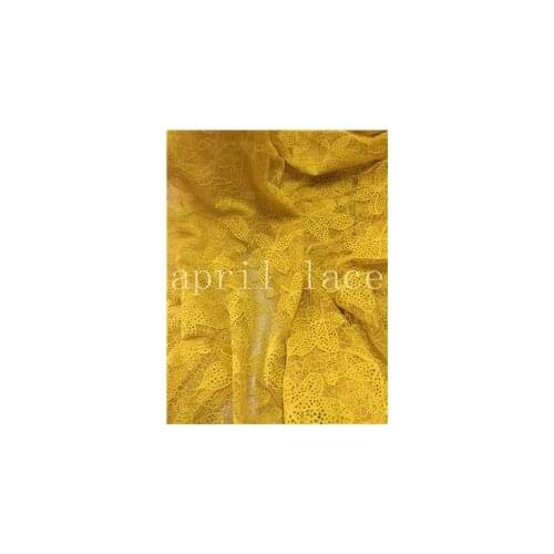 6yards /lot SI002 # french lace sexy night club queen dress embroidery tulle mesh lace fabric for sawing wedding dress