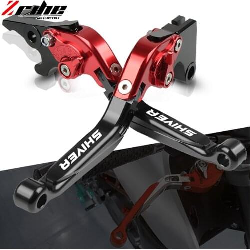 CNC Aluminum Adjustable Folding Motorcycle Brake Clutch Levers For Aprilia SHIVER / GT 2007-2016 2008 2009 2010 2011 2012 2013