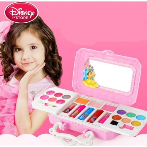 Disney Childrens Girls Makeup Toys Cosmetic Set Girls Play Party Toys Kids Makeup Set Disney Princess Girls Toys Gift