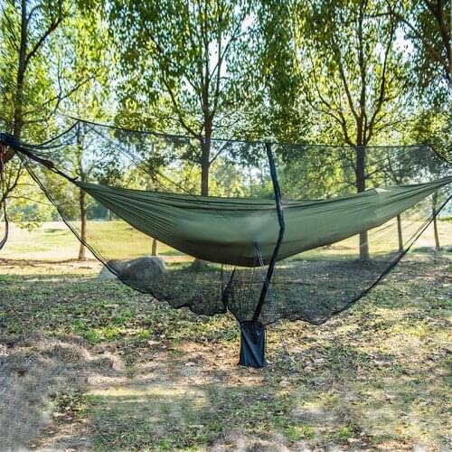 Hot Sale Fast Easy Setup Hammock Fits ALL Camping Hammocks Compact Security From Bugs Mosquitoes Exclusive Polyester Mesh