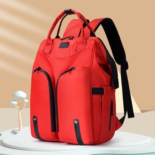 New Nappy Backpack Bag Mummy Large Capacity Mom Baby Multi-function Waterproof Outdoor Travel Stroller Diaper Bags