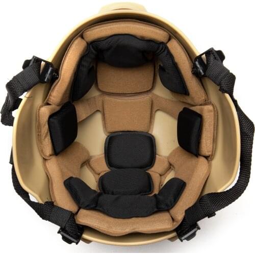 Memory Foam Tactical Pads Replacement Airsoft Helmet Cushion Liners Protective Mats Lining for ACH MICH Team Wendy FMA EXF