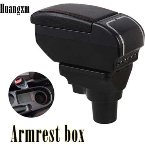 For KIA Rio 4 Rio X-line armrest box central Store content box car-styling accessories 2016 2017 2018 2019 2020