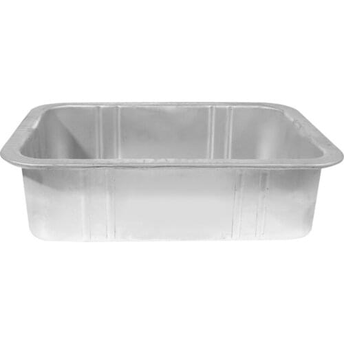 5L Steel Oil Drain Pan Waste Engine Oil Collector Tank Oil Drip Tray Fuel Fluid Change Garage Tool for Repair Car (Silve