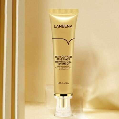 Herbal Cream Remove Acne Scar Spot Brighten Nourish Reduce Melanin Anti-Allergy Centella Asiatica Rhodiola Body Skin Care 30g