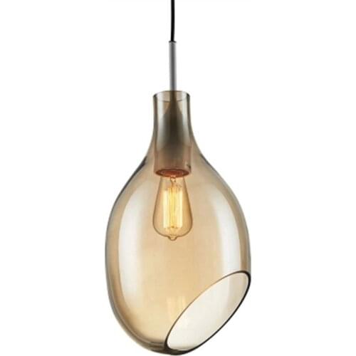 Nordic glass ball luminaire suspendu handmade wicker kitchen chandeliers avizeler nordic decoration home lamparas de techo