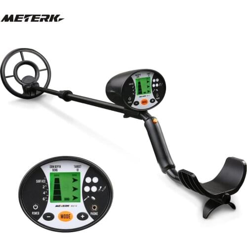 Meterk High Sensitivity High Performance Metal Detector Underground Metal Detector Gold Digger Treasure Hunter Metal Finder