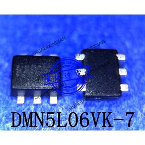 1Pieces New Original DMN5L06VK-7 Type KABVD SOT-563 In Stock Real Picture