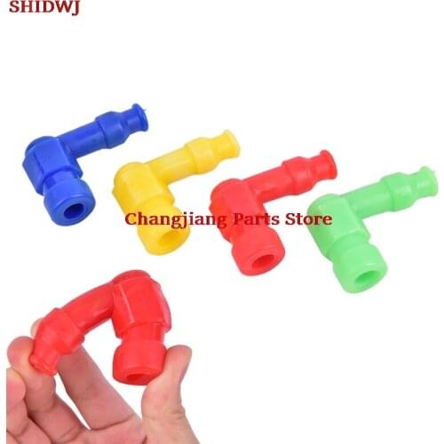 1PC High Performance Silica Gel Spark Plug Cap For Quad Buggy Scooter Motorcycle Motorbike Universal