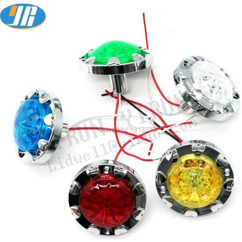 10pcs/lot Kiddie rides game machine parts 12V LED lamp RGB led lights amusement park swing machine decoration light