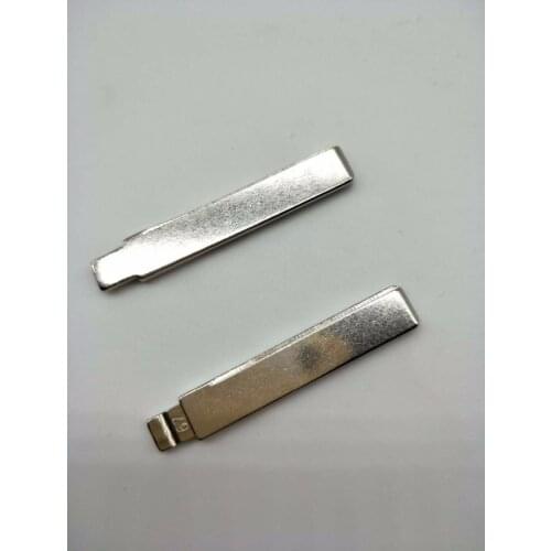 10Pcs/lot Best Metal Blank Uncut Flip Remote Key Blade Type NO.67 for BMW for MG