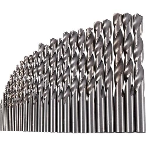 25Pcs/Set 1Mm - 13Mm Drilling Bit Hss High Speed Steel Drill Bits Set Woodworking Drills Power Tools