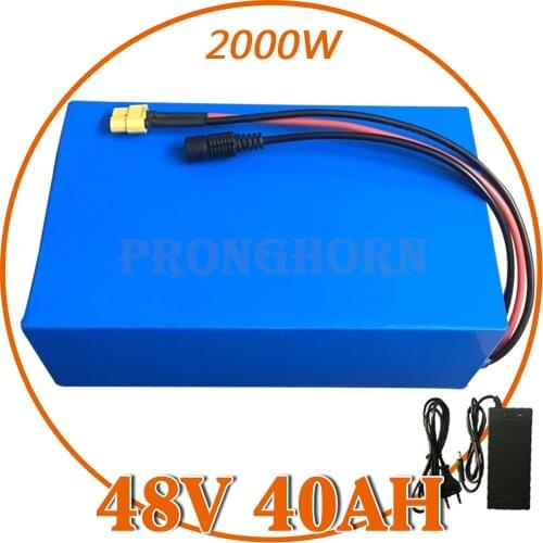 48V Ebike Battery 48V 1000W 1500W 2000W Electric Bicycle Scooter Battery 48V 20Ah 25Ah 30Ah 35Ah 40Ah Lithium Battery+5A Charger
