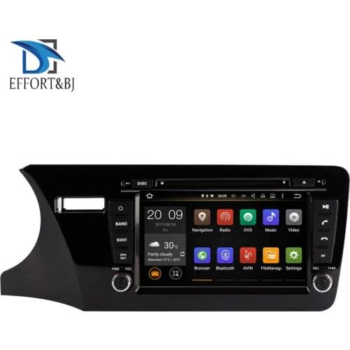 4GB Android 9.0 Octa Core Car Radio Stereo For Honda City Left Hand Driving 2014-2019 WIFI DVD Multimedia Player GPS Navigation