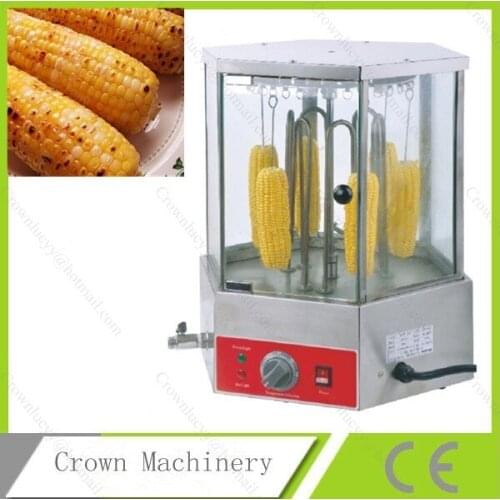 Rotary type grilled corn machine; corn roasting machine; corn cob roaster