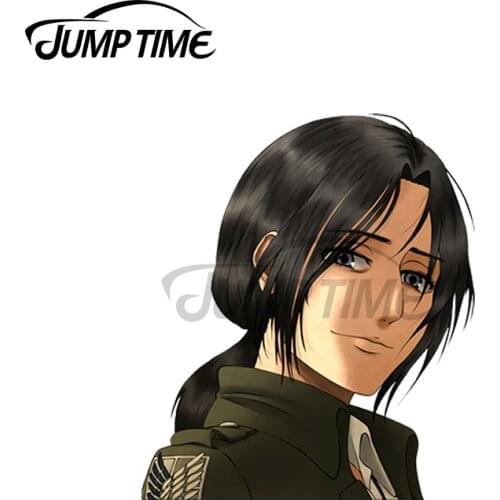 JumpTime 13 x 4.3cm For Attack on Titan Pieck Finger SNK Car Sticker Anime Waterproof Personality Decoration Vinyl Decal