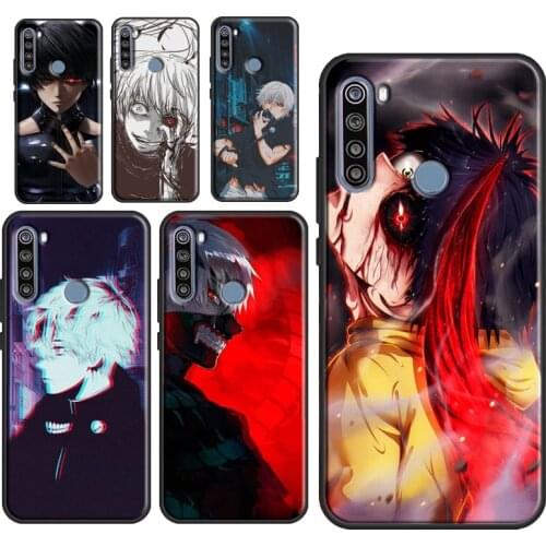 Tokyo Ghoul Kaneki Ken Anime Phone Case For Xiaomi Redmi Note 10 Pro 8 7 9S 8T 8A 9A 9C 9T K40 Redmi Note 9 Pro Cover