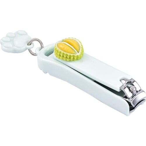 Home Creative Cartoon Nail Clippers Cute Pattern Stainless Steel Girls Nail Clippers Manicure Knife Tools Random Color 7cm