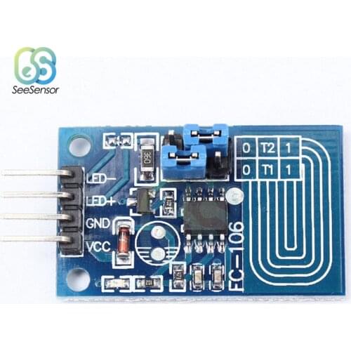 DC 2.4-5V Capacitive Touch LED Dimmer PWM Control Switch Module Constant Pressure Stepless Dimming PWM Control Panel