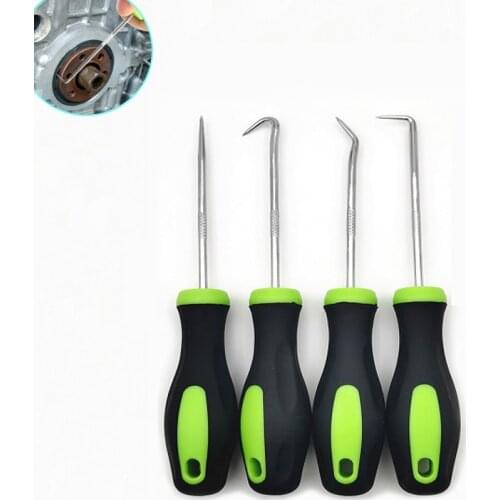 Hot Sale 4 Pieces Of Car Oil Seal Screwdriver Set O-ring Seal Washer Remover Pick Hook Multi-Purpose Tool For Car Repair