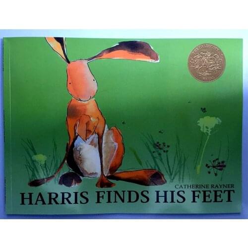 Harris Finds His Feet By Catherine Rayner Educational English Picture Book Learning Card Story Book For Baby Kids Children Gifts