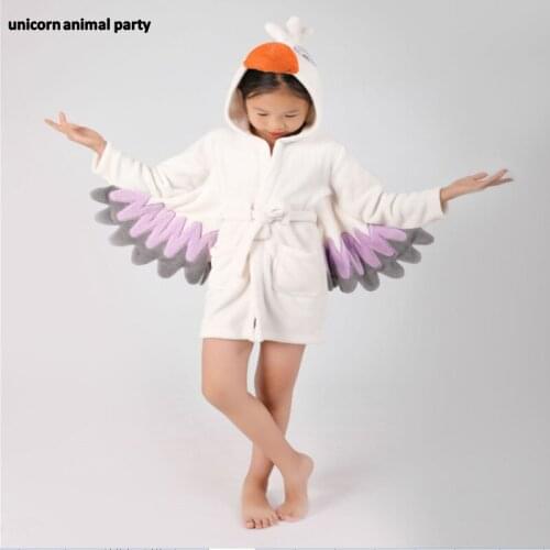 Kigurumi Onesies Cosplay Cartoon pajamas Cartoon pajamas cute woodpecker bathrobe home wear suit home wear children halloween