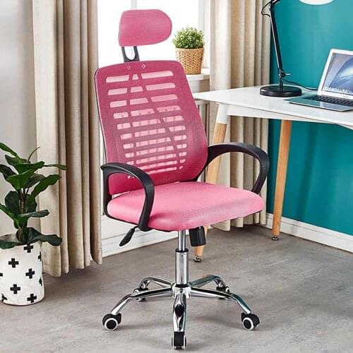 Ergonomic Office Chair Adjustable Swivel Chair Mesh Back Support Computer Armchair Gaming Chair Desk Chair With Headrest 7 Color