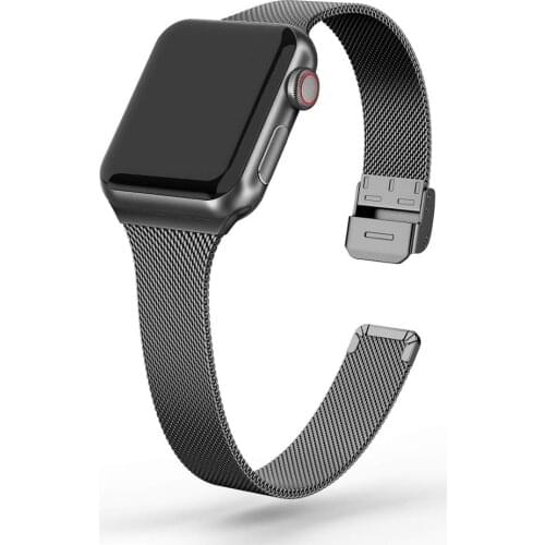 Strap For band 44mm 40mm iWatch band 38mm Silm Stainless steel bracelet watch 3 2 4 42 38 40 44 mm